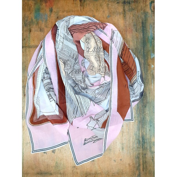 Inoui Editions medvilnės skara MUSEUM NUDE